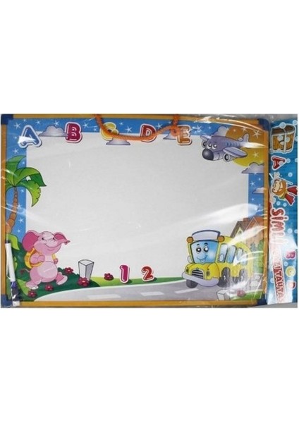 Beyaz Mini Yazı Tahtası, Pratik ve Şık Not Alma Aracı