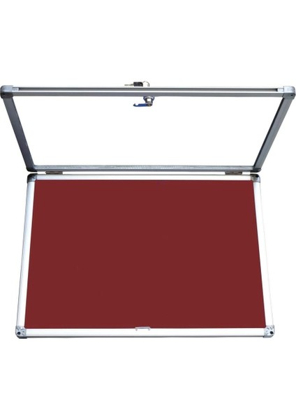 70X100 Bordo Camlı Ilan ve Duyuru Panosu, Şık ve Dayanıklı Tasarım fiyatları