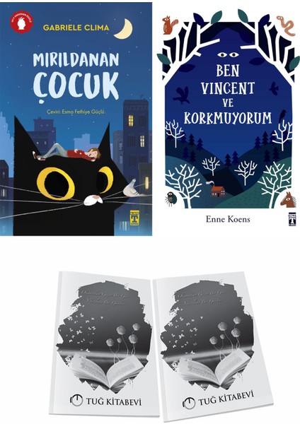 Mırıldanan Çocuk ve Ben Vincent ve Korkmuyorum + Hediyeli
