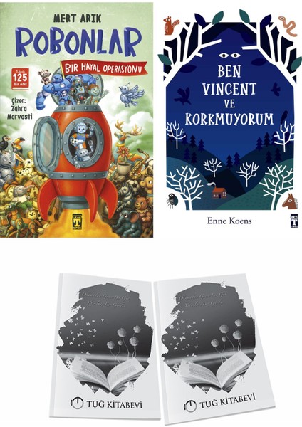 Robonlar 2 Bir Hayal Operasyonu ve Ben Vincent ve Korkmuyorum + Hediyeli