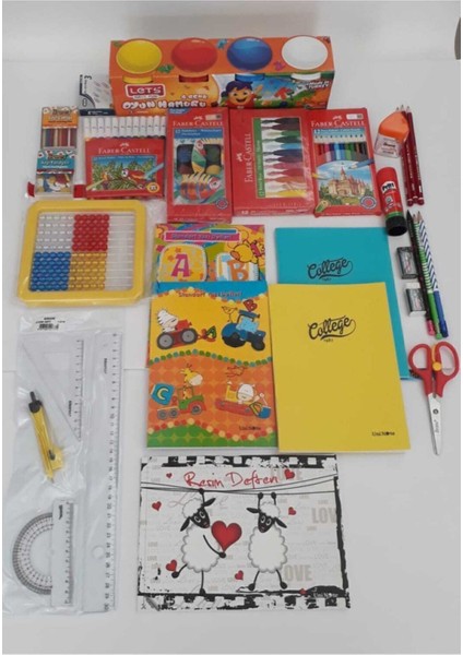 26 Parça Tam Kırtasiye Seti, Başlangıç Için, Öğrenci ve Çalışma Malzemeleri fiyatları