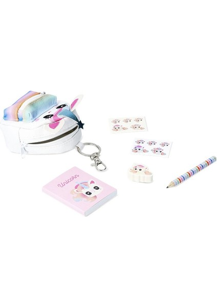 Rüya Gibi Sırt Çantasında Sevimli Mini Kırtasiye Seti