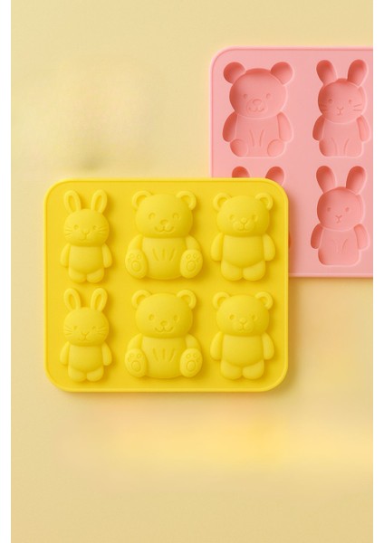 Çok Amaçlı Silikon Dondurma Kalıbı – Buz, Çikolata, Tatlı ve Mama Hazırlama Kabı