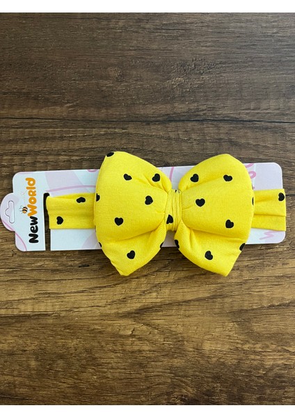1 Adet Yenidoğan Kız Bebek Kalp Çiçek Bone Bebek Bandana Şapka Başlık Fiyonklu Kurdeleli Saç Bandı Toka