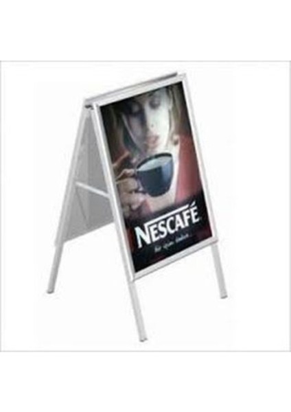 70X100CM Alüminyum Çift Taraflı Kaldırım Reklam Panosu indirimleri