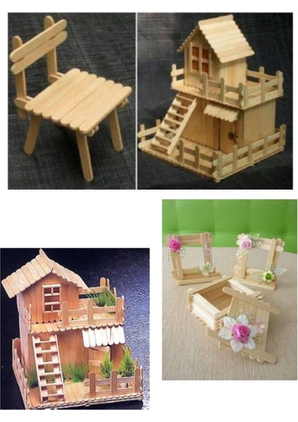 50 Adet Renkli ve Renksiz Geniş Dil Çubuğu, Abeslang Dil Basma Çubuğu Seti modelleri