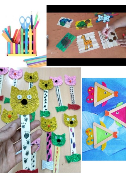 50 Adet Renkli ve Renksiz Geniş Dil Çubuğu, Abeslang Dil Basma Çubuğu Seti fırsatları