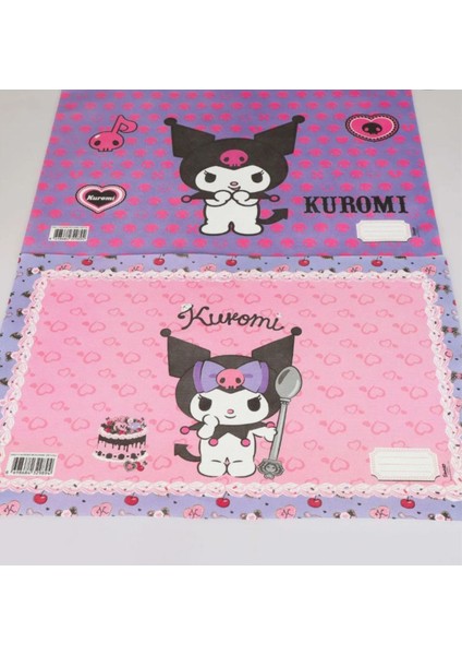 Sevimli 2'li Beslenme Örtüsü, Renkli ve Çocuklar Için Uygun, Eğlenceli Tasarım