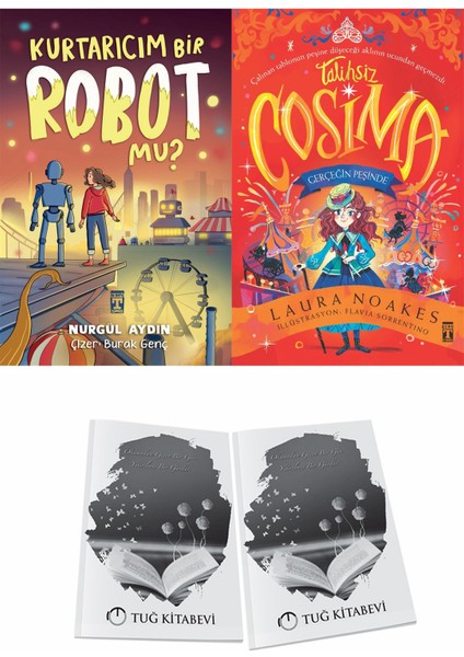 Kurtarıcım Bir Robot Mu? ve Talihsiz Cosima Gerçeğin Peşinde + Hediyeli