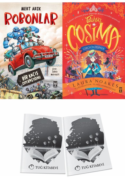 Robonlar ve Talihsiz Cosima Gerçeğin Peşinde + Hediyeli