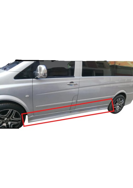 2015 Üstü Vito Uzun Şasi Fiber Marşpiyel (( Boyasız ))