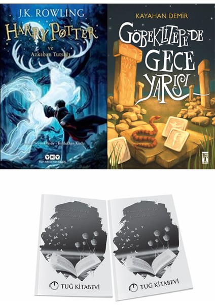 Harry Potter ve Azkaban Tutsağı ve Göbeklitepe De Gece Yarısı + Hediyeli