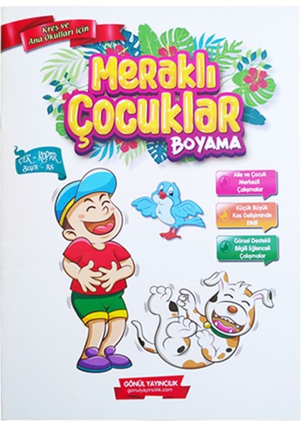 Eğitici Aktivite Seti, 5 Farklı Boyama Kitabı, 12 Kuruboya, 160 Sayfa indirimleri