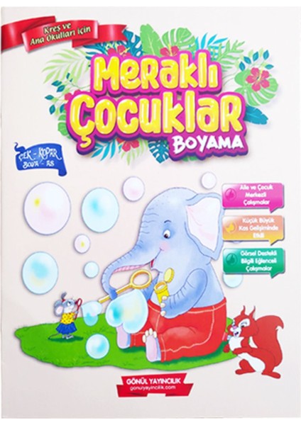 Eğitici Aktivite Seti, 5 Farklı Boyama Kitabı, 12 Kuruboya, 160 Sayfa