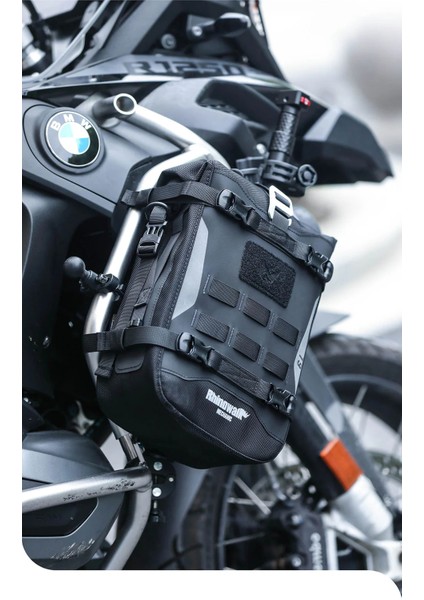 MJX2001 Mechanic Series 6l Su Geçirmez Crash Bar Çantası – Motosiklet Yan Depo / Tank Üstü – Diğer Mechanic Serisi Çantalarla Uyumlu