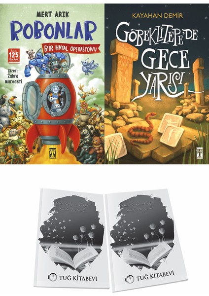 Robonlar 2 Bir Hayal Operasyonu ve Göbeklitepe De Gece Yarısı + Hediyeli