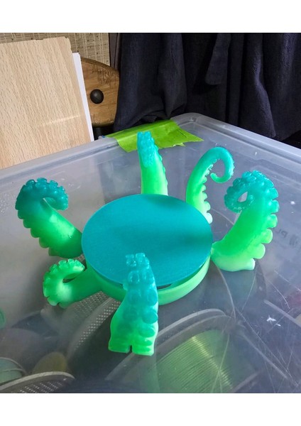 Ahtapot Bardak Altlığı modelleri