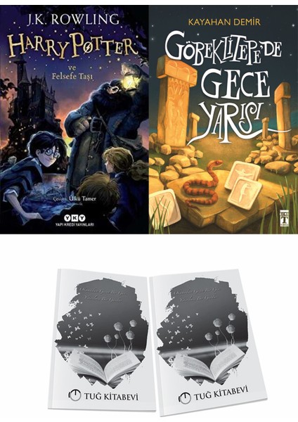 Harry Potter ve Felsefe Taşı ve Göbeklitepe De Gece Yarısı + Hediyeli
