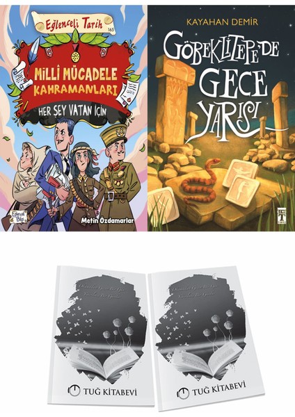 Milli Mücadele Kahramanları Her Şey Vatan Için ve Göbeklitepe De Gece Yarısı + Hediyeli