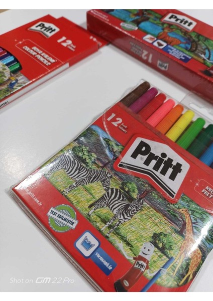 Çocuklar Için Renkli Boya Seti (3 Parça) Kuru Boya, Keçeli Kalem, Pastel Boya modelleri