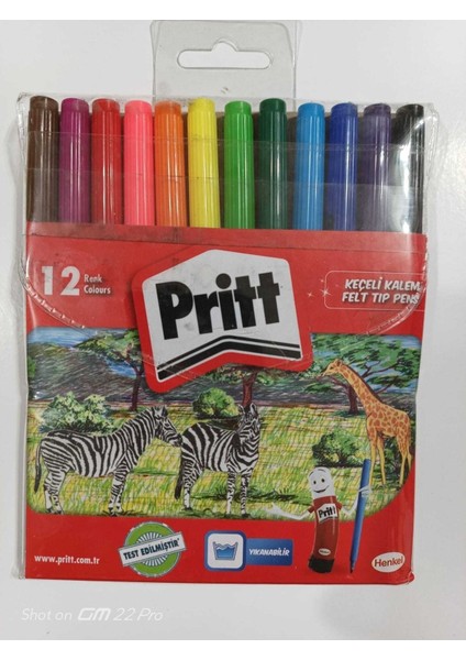 Çocuklar Için Renkli Boya Seti (3 Parça) Kuru Boya, Keçeli Kalem, Pastel Boya fırsatları