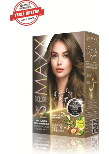 Beauty Keratinli Saç Boya Seti 2 Tüp + 2 Oksidan 34 Harika Renk Seçeneği