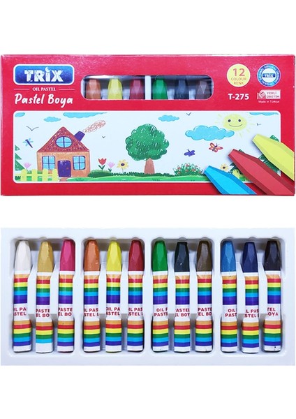 12'li Boya Seti, Pastel, Kuru Boya, Keçeli Kalem ve Okul Malzemeleri fırsatları