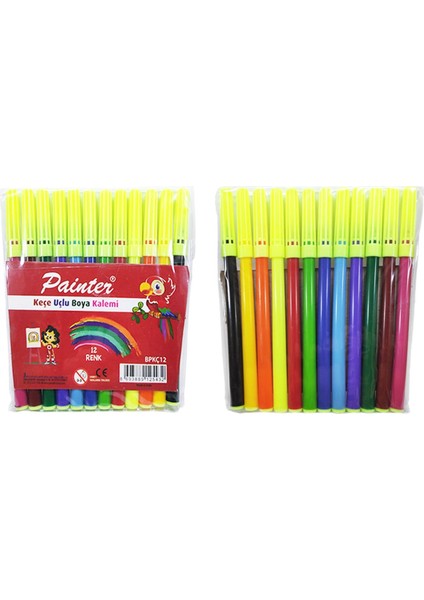 12'li Boya Seti, Pastel, Kuru Boya, Keçeli Kalem ve Okul Malzemeleri indirimleri