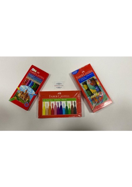 Çocuk Boya Seti: Kalem, Sulu ve Pastel Boya 36'lı Paket