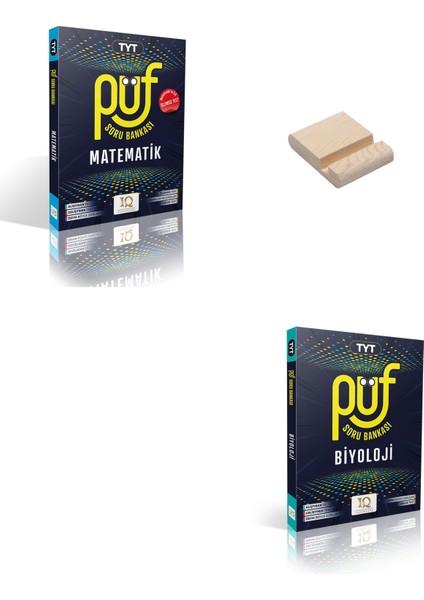 Tyt Püf Matematik ve Biyoloji Soru Bankası + Telefon Tutucu