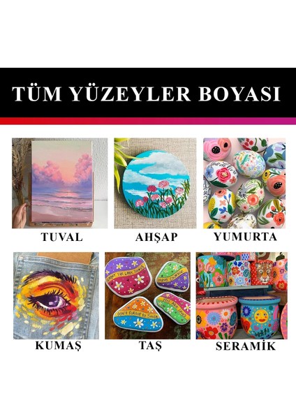 Multi Surface - Tüm Yüzeyler Boyası - 500ML. - Beyaz fiyatları