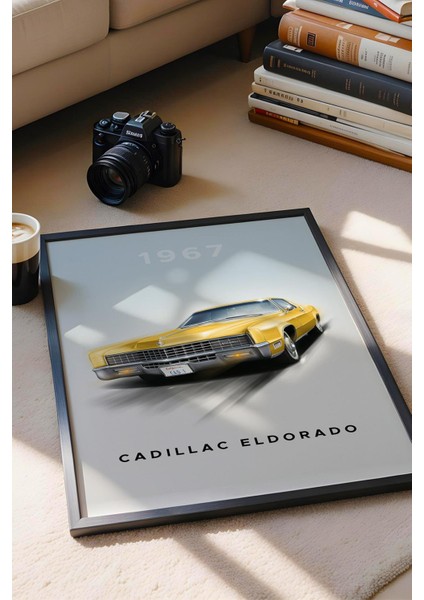 1967 Cadillac Eldorado Çerçeveli Tablo - Special Edition Car Poster fiyatları