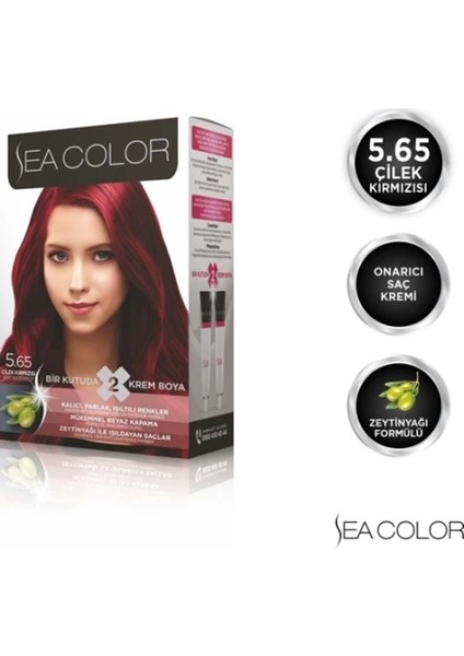 Set Boya 5.65 Çilek Kırmızısı 8698753381914