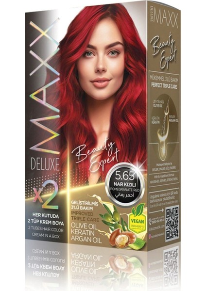 Beauty Expert 5.65 Nar Kızılı Set Boya