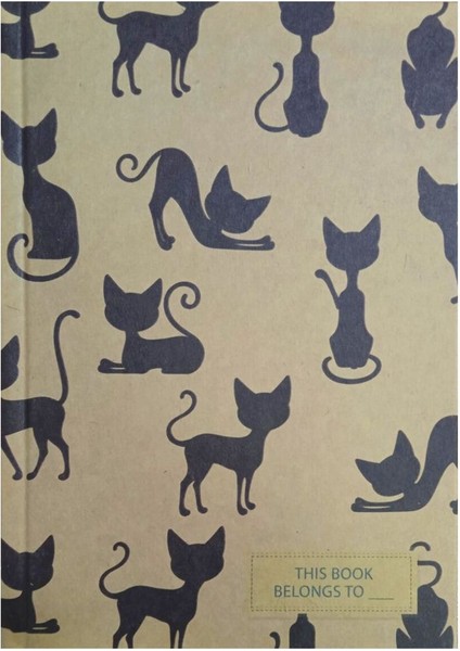 14X20 cm Kraft Sert Kapak Kareli Defter, 1 Adet Fiyatı