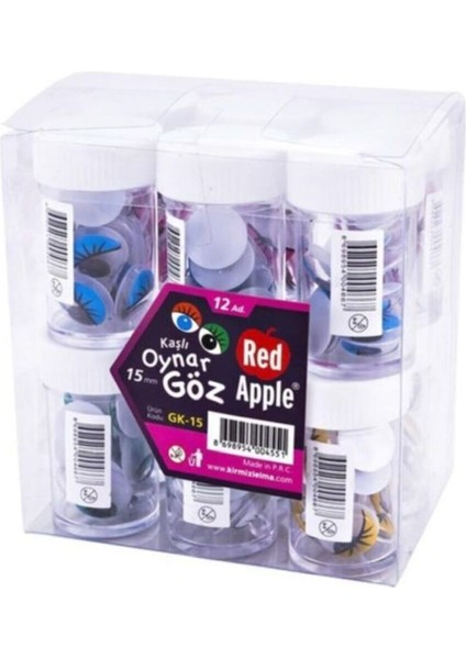 Oynar Göz Gk-15 Kırpıklı 15MM, 1 Adet