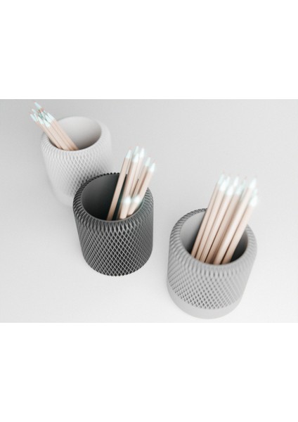 Modern Japandi Kalemlik 3'lü Set modelleri