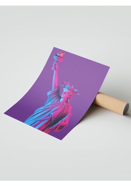 Çerçevesiz Poster, Özgürlük Heykeli, Ofis Dekoru Poster No: 111855 modelleri