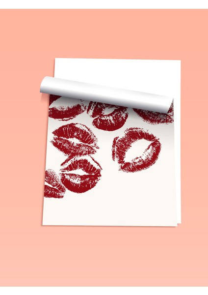 Çerçevesiz Poster, Kırmızı Dudaklar Cesur Canat, Ofis Dekoru Poster No: 111840 fiyatları