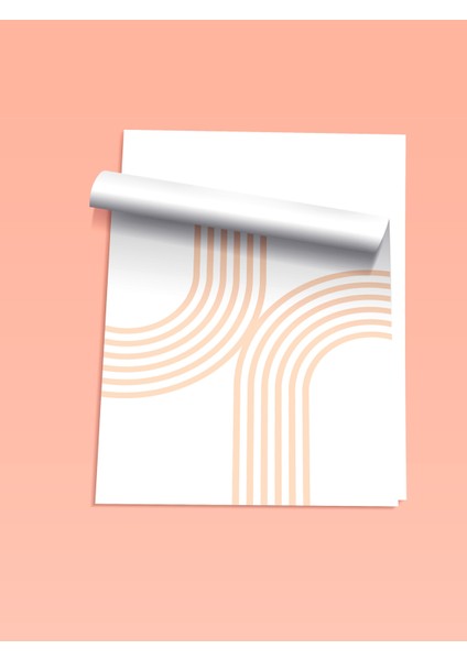 Çerçevesiz Poster, Minimal Çizgiler, Çalışma Odası Dekoru Poster No: 112324 fiyatları