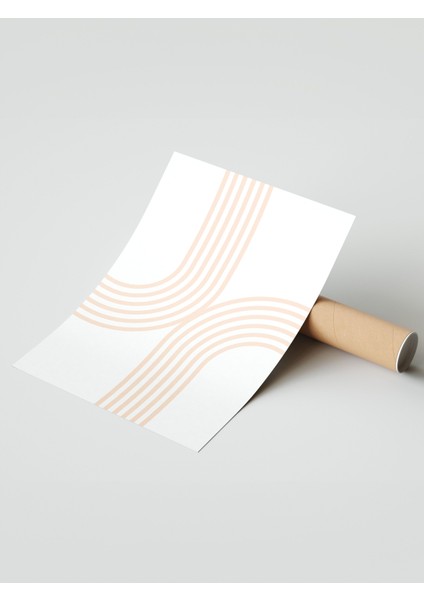 Çerçevesiz Poster, Minimal Çizgiler, Çalışma Odası Dekoru Poster No: 112324 modelleri