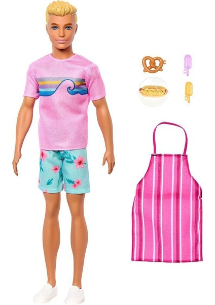 JFV65 Ken Malibu Bebek - Malibu - Barbie Mysteries: Beach Detectives fiyatları