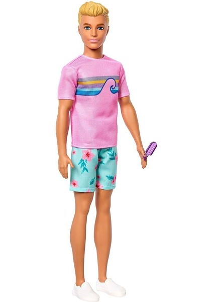 JFV65 Ken Malibu Bebek - Malibu - Barbie Mysteries: Beach Detectives modelleri