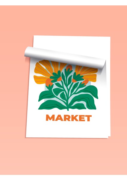 Çerçevesiz Poster, Flower Market, Mutfak Dekoru Poster No: 111781 fiyatları