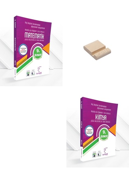Karekök Yayınları 9. Sınıf Mps Matematik ve Kimya Konu Anlatımı + Telefon Tutucu