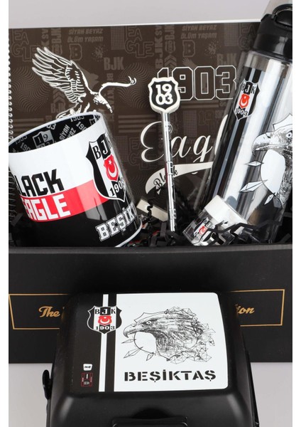 Kutu Seti: Beslenme Kabı, Matara ve Kırtasiye Ürünleri Hediye Kutusunda fiyatları