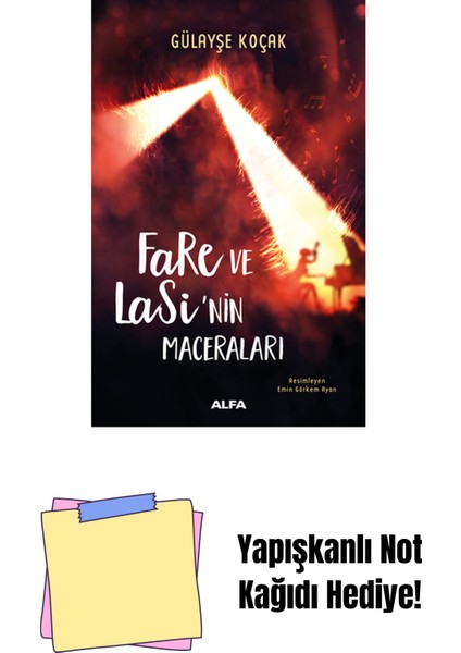 Fare ve Lasi'nin Maceraları + Yapışkanlı Not Kağıdı