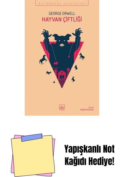 Hayvan Çiftliği + Yapışkanlı Not Kağıdı