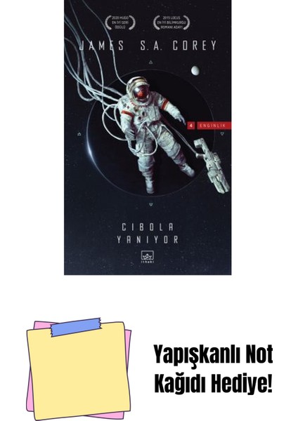 Cibola Yanıyor – Enginlik Serisi 4. Kitap + Yapışkanlı Not Kağıdı