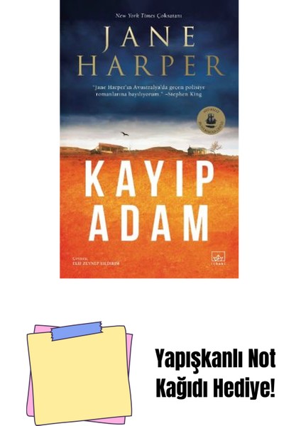 Kayıp Adam + Yapışkanlı Not Kağıdı